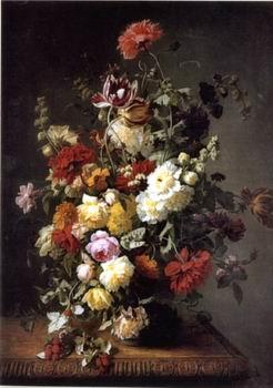 unknow artist Floral, beautiful classical still life of flowers.057 France oil painting art